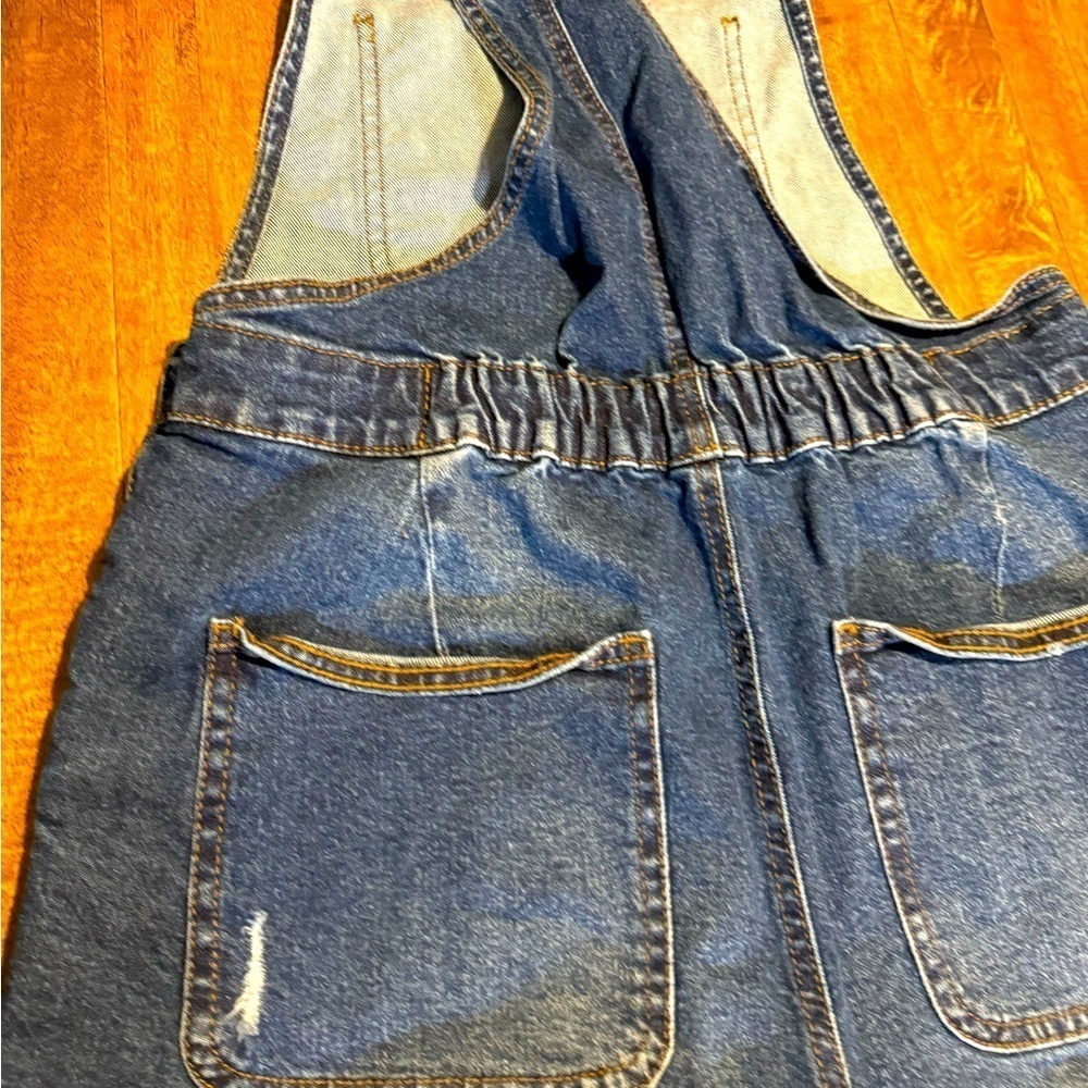 Overalls juniors NoBo size 7-9 excellent condition distressed - Picture 7 of 7